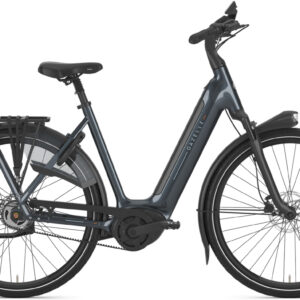 Gazelle Grenoble C5 HMB (600 Wh), 5 Gang Nabenschaltung, Unisexfahrrad, Wave, Modell 2025, 28 Zoll 57 cm Anthracite Grey