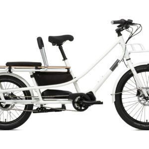 Creme Cycles Happy wagon (cargo e-bike) White 24"/20" 504 Wh Trapez