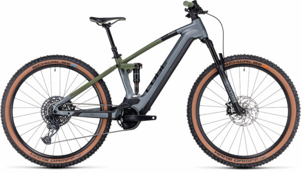 Cube Stereo Hybrid 120 TM 750 flashgrey´n´olive 29" 750 Wh Diamant