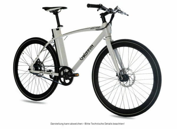 Chrisson E Octant belt speed sensor White 28" 367 Wh Diamant