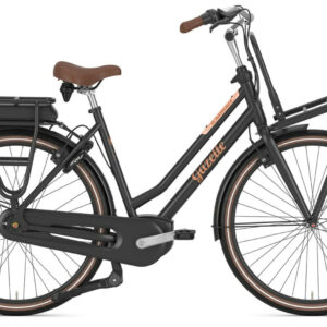 Gazelle Miss Grace C7 HMB P200 black matte 28" 500 Wh Wave