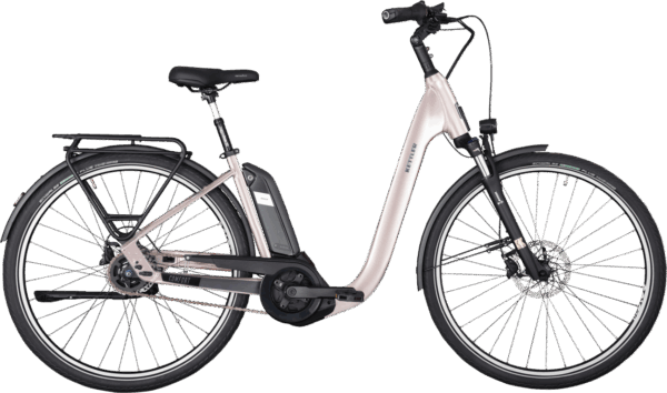 KETTLER Alu-Rad E-COMFORT 5 RT (500 Wh), 5 Gang Nabenschaltung, Damenfahrrad, Wave, Modell 2024, 28 Zoll 50 cm modern bronze
