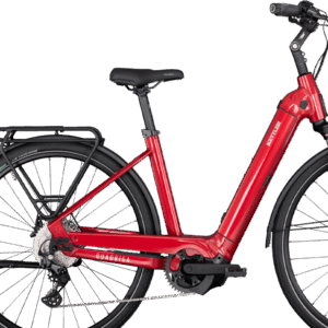 KETTLER Alu-Rad QUADRIGA CX10 LG (750 Wh), 10 Gang Kettenschaltung, Damenfahrrad, Wave, Modell 2024, 28 Zoll 48 cm classic red shiny