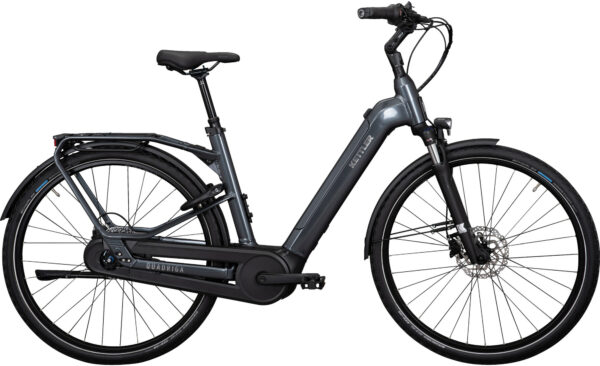 KETTLER Alu-Rad QUADRIGA P5 HD BENELUX BELT RT (625 Wh), 5 Gang Nabenschaltung, Unisexfahrrad, Wave, Modell 2024, 28 Zoll 43 cm granite shiny