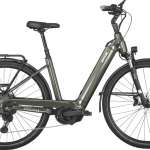 KETTLER Alu-Rad QUADRIGA COMP CX11 LG (750 Wh), 11 Gang Kettenschaltung, Erwachsenenfahrrad, Wave, Modell 2024, 28 Zoll 53 cm classic green shiny