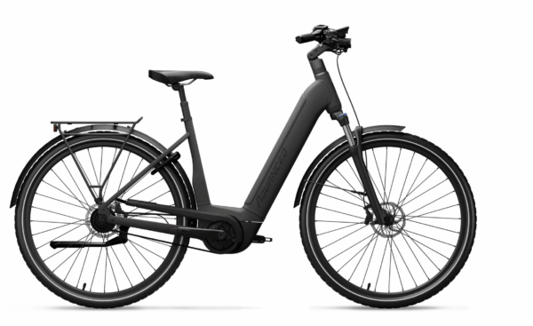 ADVANCED TOUR Pro Wave FL (625 Wh), 5 Gang Nabenschaltung, Damenfahrrad, Wave, Modell 2023, 28 Zoll 60 cm Graphite Black