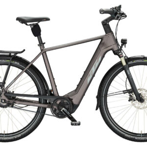 KTM Macina City 710 Belt elderberry matt (grey+orange) 28" 750 Wh Diamant
