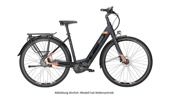 Pegasus Tecaro Evo NuE- 28 Zoll 500Wh Enviolo Wave - schwarz matt/kupfer