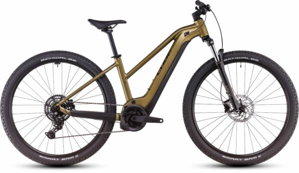 Cube Reaction Hybrid Performance 625 goldenlime´n´black 29" 625 Wh Trapez