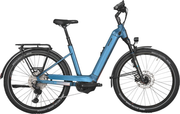Kettler QUADRIGA TOWN & COUNTRY PRO ABS LTD CX11 LG modern petrol blue matt 27,5...