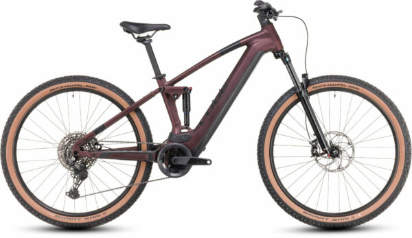 Cube Stereo Hybrid 120 ONE 750 rubyred´n´black 27,5" 750 Wh Diamant