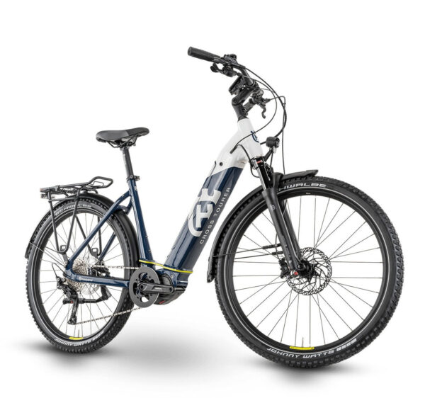 Husqvarna Cross Tourer 3 white/blue 27,5" 630 Wh Wave