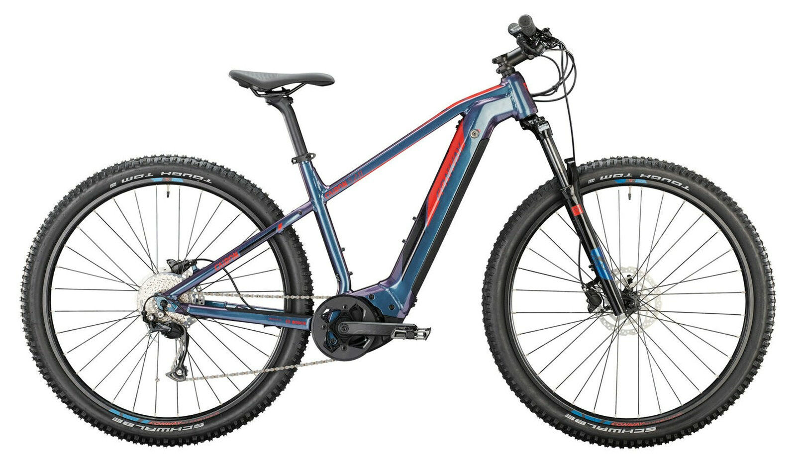 Conway Cairon S 2.0 625 darkpetrol metallic / red 27,5" 625 Wh Diamant