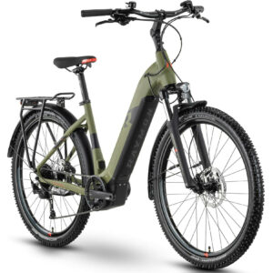 Raymon CrossRay E 5.0 M350 armor/black/bright red matt 27,5" 500 Wh Wave