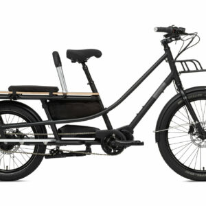 Creme Cycles Happy wagon (cargo e-bike) Black 24"/20" 504 Wh Trapez