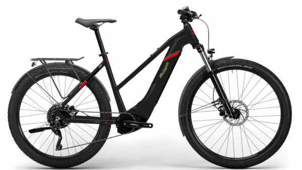 Malaguti Cortina TRT 5.2 Schwarz/Rot 28" 750 Wh Trapez