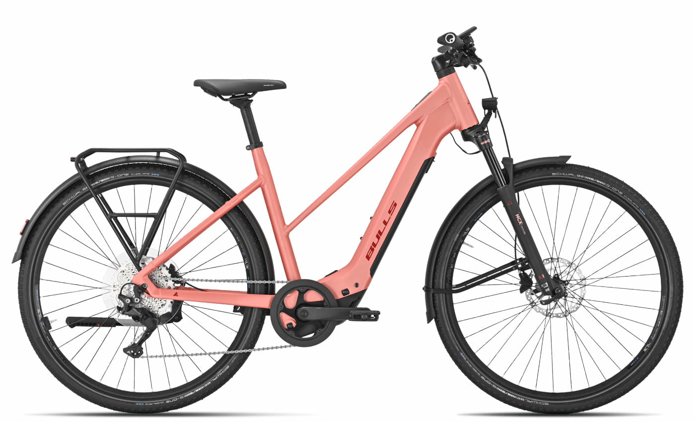 BULLS CROSS LITE EVO SX 1 - 29 Zoll 400Wh 10K Trapez - peach matte