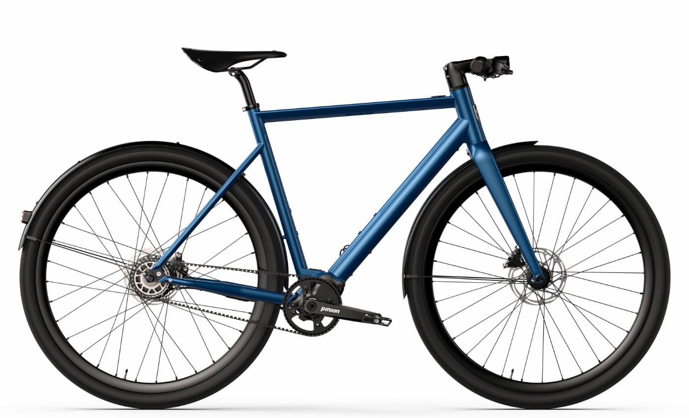 Desiknio X35 Urban Pinion - 28 Zoll 250Wh Pinion-1.6 Diamant - Indigo Blue