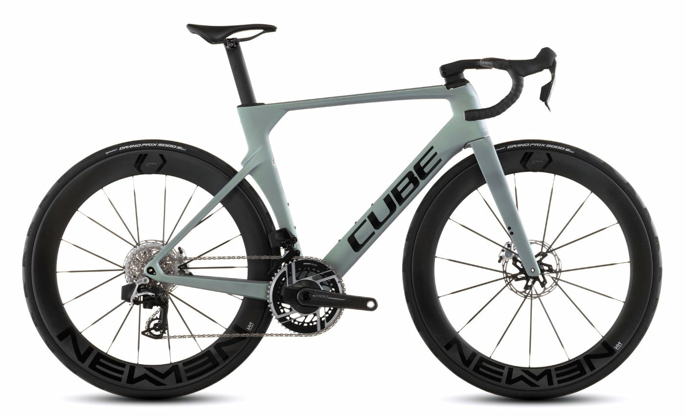 Cube Litening AERO C:68X SLX - 28 Zoll 24K Diamant - seagrey´n´black