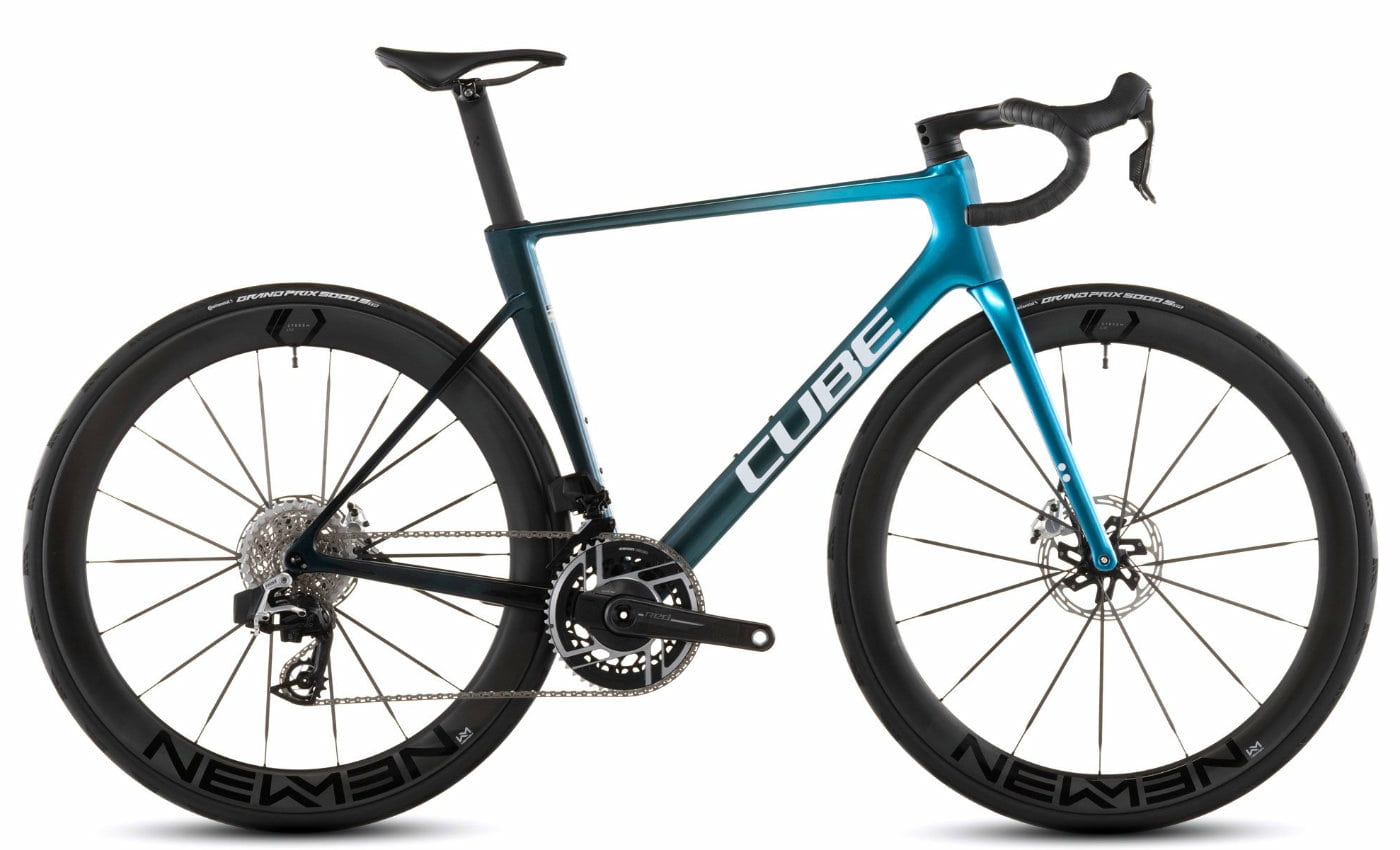 Cube Litening AIR C:68X SLX - 28 Zoll 24K Diamant - chromeblue´n´ liquidblue