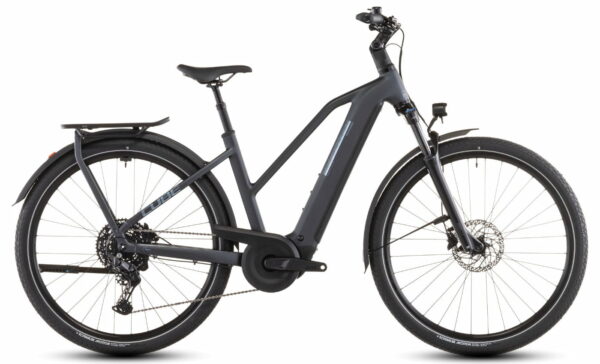 Cube Kathmandu Hybrid ONE 800 - 28 Zoll 800Wh 10K Trapez - metallicgrey´n´grey