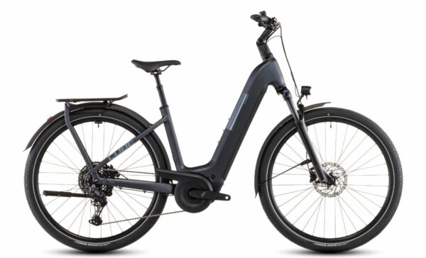 Cube Kathmandu Hybrid ONE 800 - 28 Zoll 800Wh 10K Wave - metallicgrey´n´grey