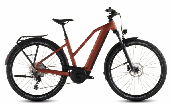 Cube Nuride Hybrid Pro 800 - 28 Zoll 800Wh 12K Trapez - chilli´n´black