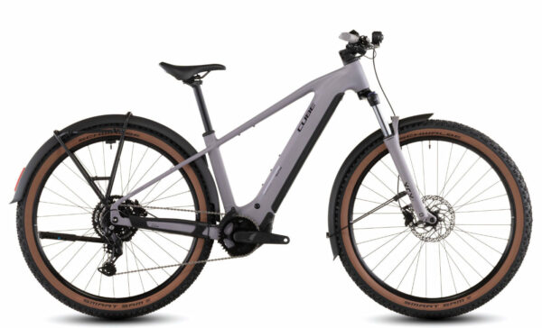 Cube Reaction Hybrid Performance 600 FE - 27.5/29 Zoll 600Wh 9K Diamant - plumgrey´n´black