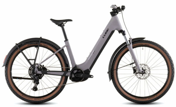 Cube Reaction Hybrid Performance 600 FE - 27.5 Zoll 600Wh 9K Wave - plumgrey´n´black
