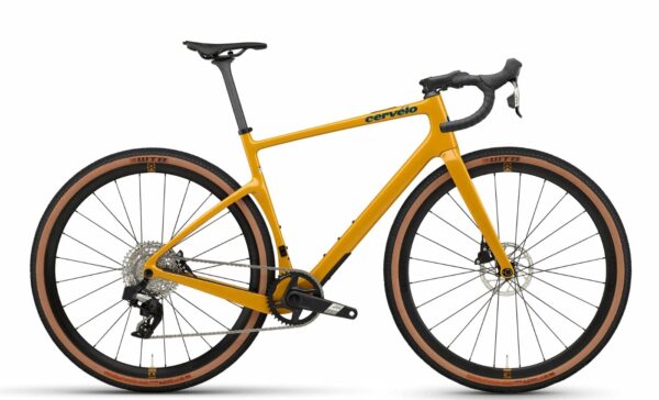 Cervélo Aspero Apex XPLR 1 - 28 Zoll 12K Diamant - marigold