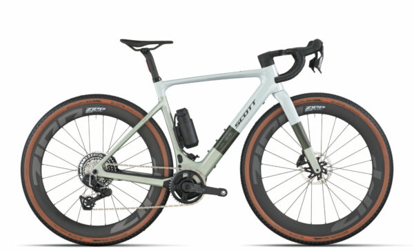 Scott Solace Gravel 10 - 28 Zoll 520Wh 13K-AXS Diamant - pale green beluga grey