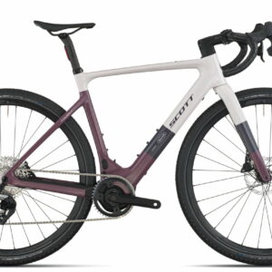 Scott Solace Gravel 30 - 28 Zoll 360Wh 12K-AXS Diamant - mineral pink flint purple