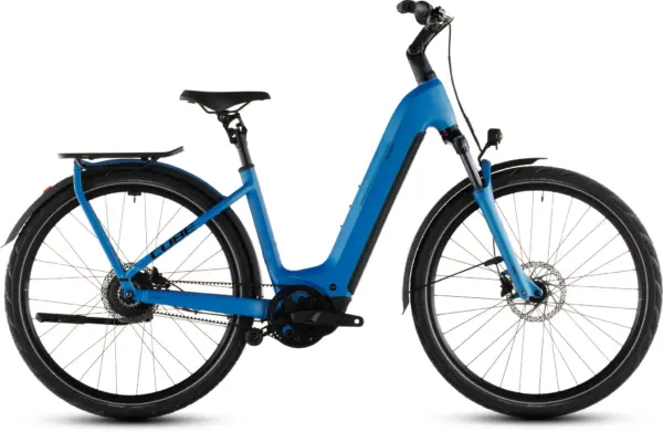 Cube Kathmandu Hybrid Comfort Pro 800 azure´n´black Tiefeinsteiger 2026 50 cm