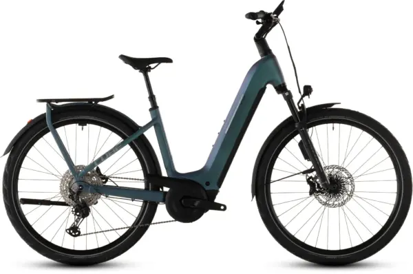 Cube Kathmandu Hybrid EXC 800 smaragdgrey´n´prism Tiefeinsteiger 2026 46 cm