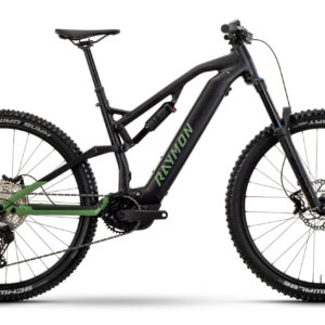 Raymon Trailray 150  Black / Reseda Green / Citron 29" 720 Wh Diamant