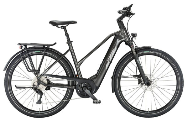 KTM Macina Style 740 machine grey (silver+blue) 28" 750 Wh Trapez
