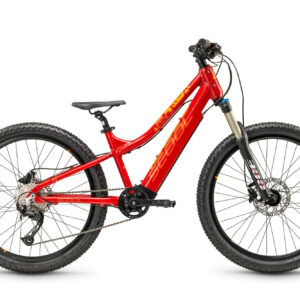S'COOL e-troX race Red/Orange 24" 252 Wh Diamant