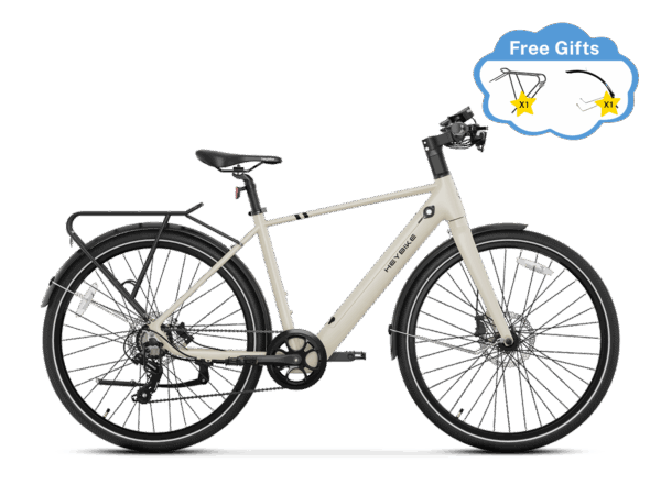 Heybike EC 1 - Buttrig Weiß / M - for 160 - 180 cm / Standard