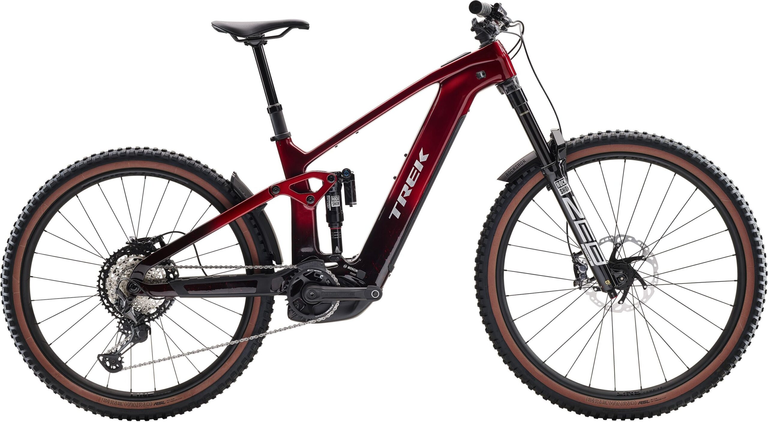 Trek Rail+ 9.8 XT Gen 5 - 2025 - Red Smoke | XL