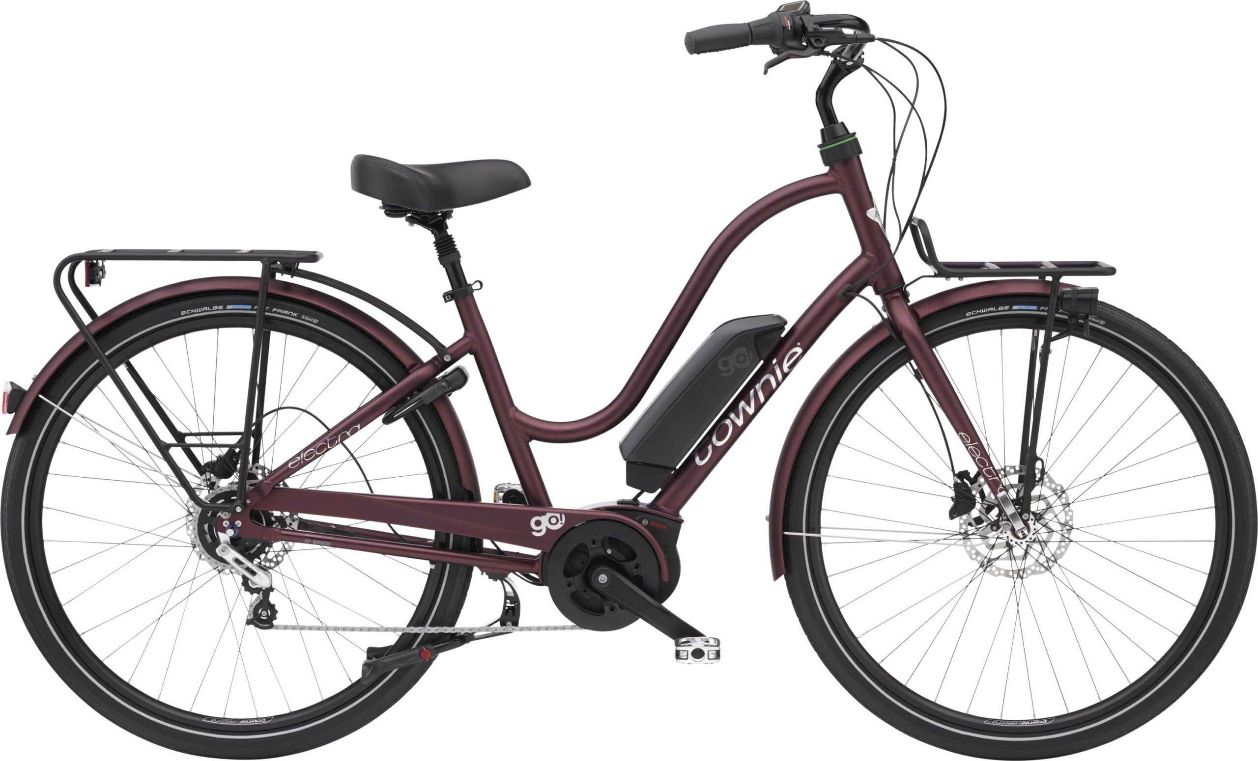 Electra Townie Commute Go! 5i Step-Thru - 2025 - Matte Oxblood