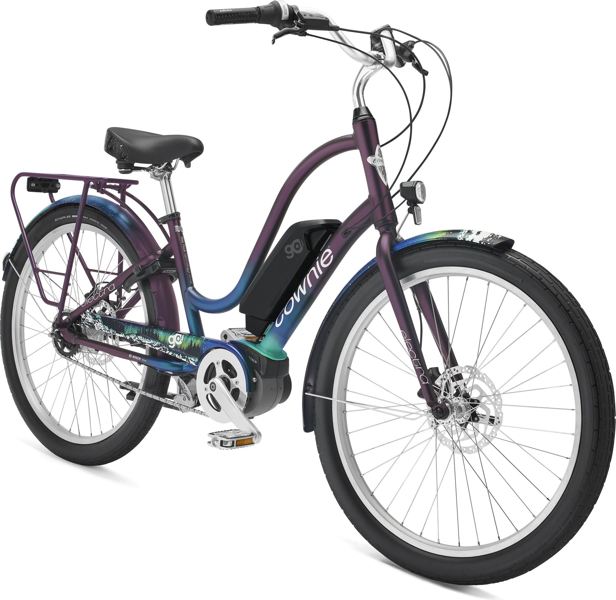 Electra Townie Go! 5i Step-Thru - 2025 - Matte Violet Fade – Bild 2