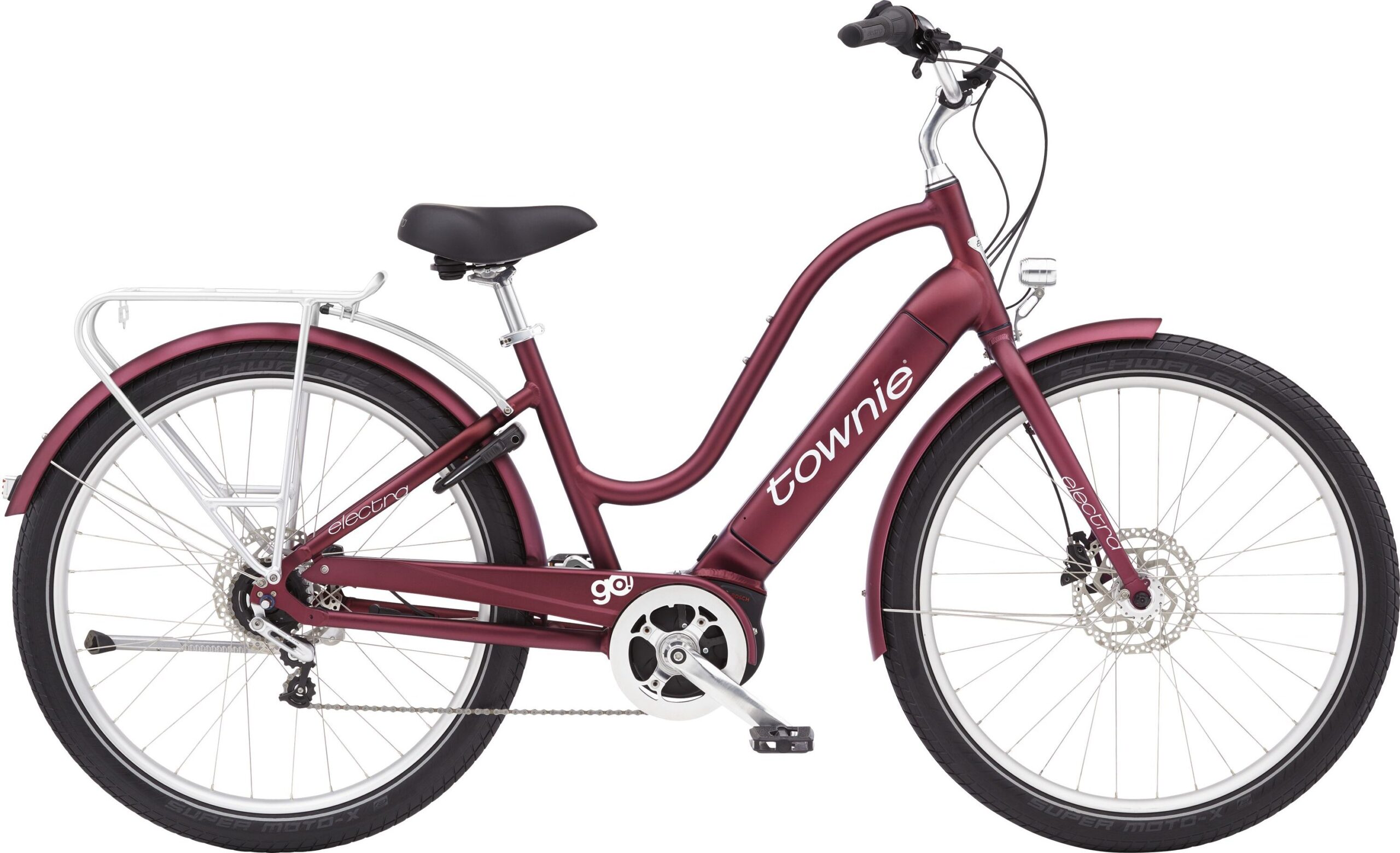 Electra Townie Path Go! 5i Step-Thru - 2025 - Matte Rosewood
