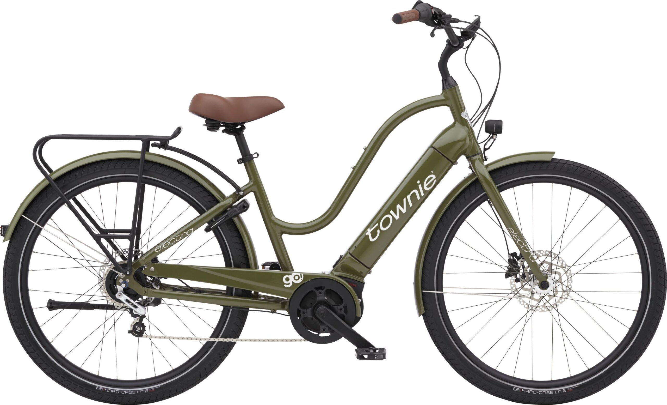 Electra Townie Path Go! 5i Step-Thru - 2025 - Olive