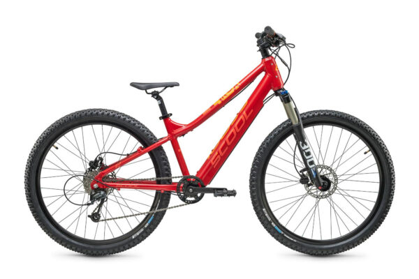 S'COOL e-troX race Red/Orange 26" 252 Wh Diamant