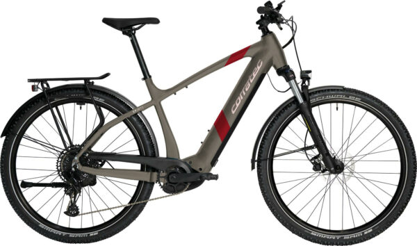 Corratec E-Power MTC Elite CX8 12S Gent Dark Grey, Silver, Dark Red, Black 29" 8...