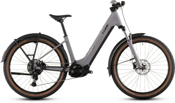 Cube Reaction Hybrid Performance 600 FE plumgrey´n´black Tiefeinsteiger 2026 S