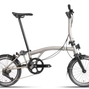 Brompton T-Line Urban - 16 Zoll 4-speed Faltrad - titanium