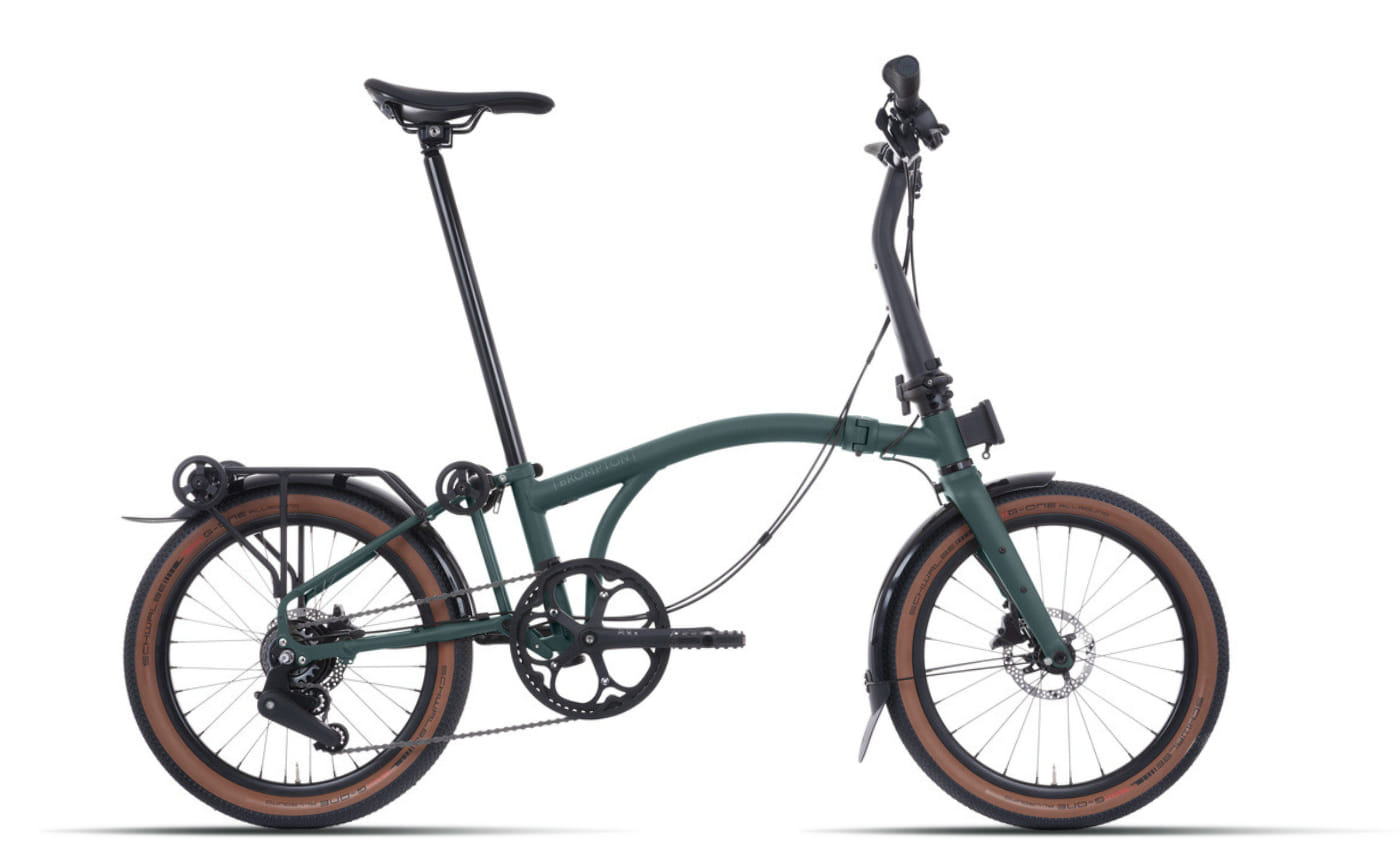 Brompton G Line Roller Frame - 20 Zoll 8K Faltrad - Forest Green