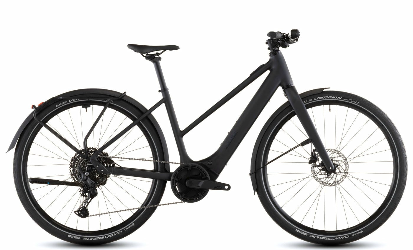 Cube Editor Hybrid Pro 400X FE - 28 Zoll 400Wh 11K Trapez - coal´n´prism