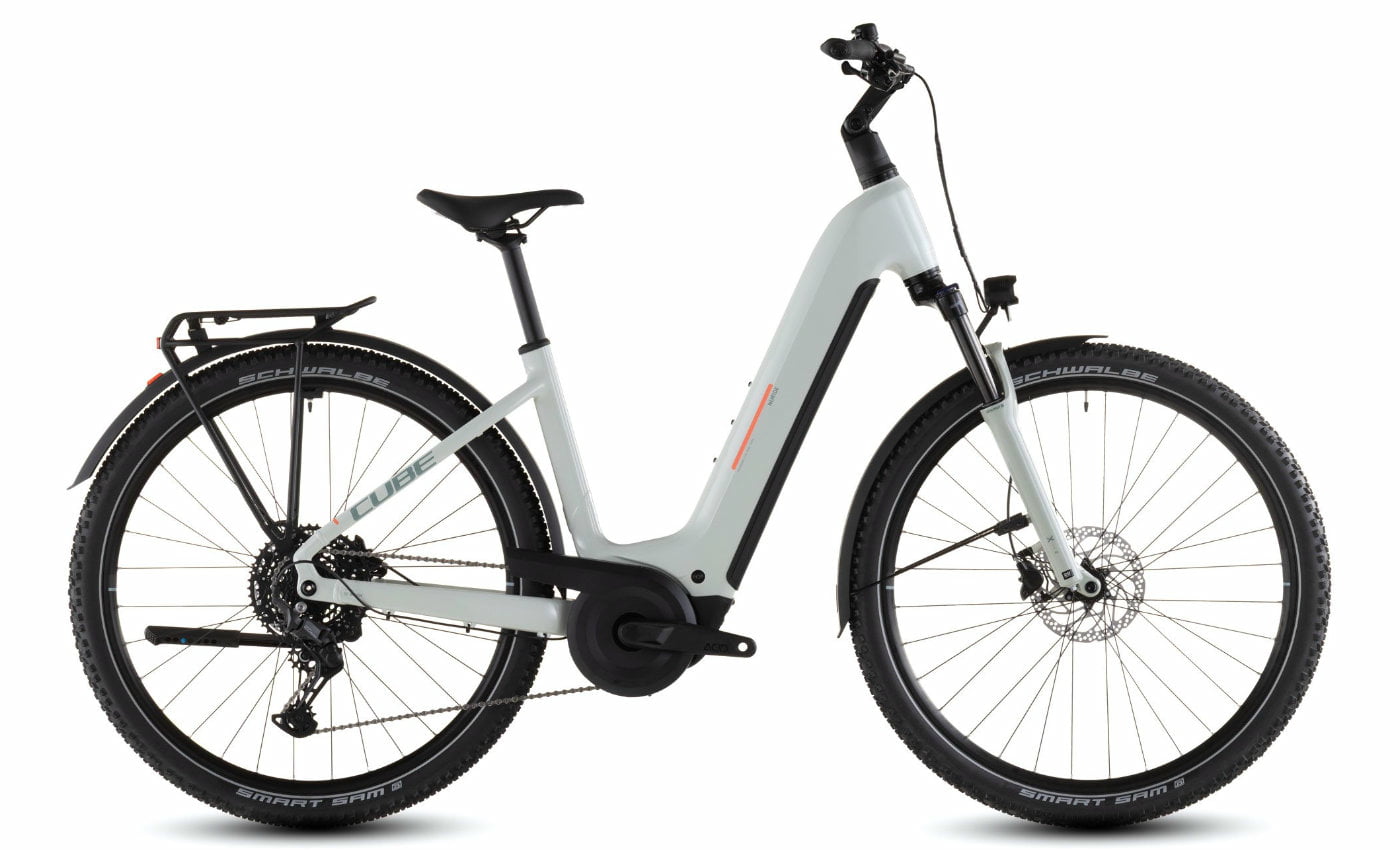 Cube Nuride Hybrid Performance 600 - 28 Zoll 600Wh 10K Wave - desertstone´n´grey